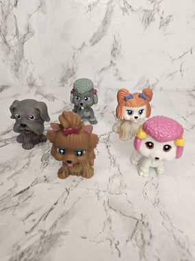 My Pet Pals dog figurines by Chic Boutique.